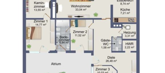 4 rooms Bungalow in Altona, Germany No. 368775 14