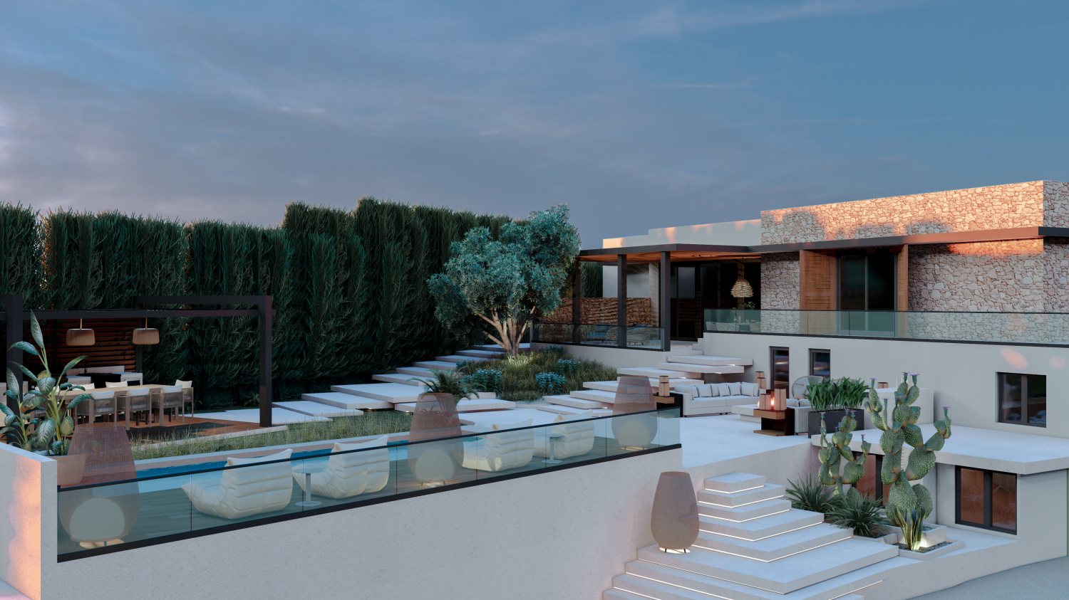 Вилла с 4 спальнями в Пальма-де-Майорка, Испания № 70299