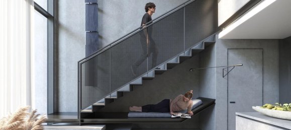 Дуплекс с 2 спальнями в IL TEATRO 2, Aljada, ОАЭ № 64147 3