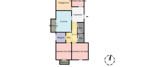 4غرفة شقة في Chieti, Italy رقم 43323 20