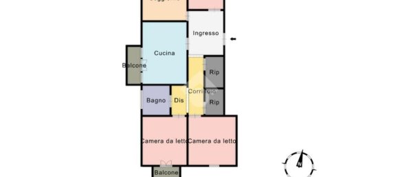 4غرفة شقة في Chieti, Italy رقم 43323 19