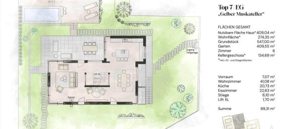 6 rooms Villa in Klosterneuburg, Austria No. 185261 13