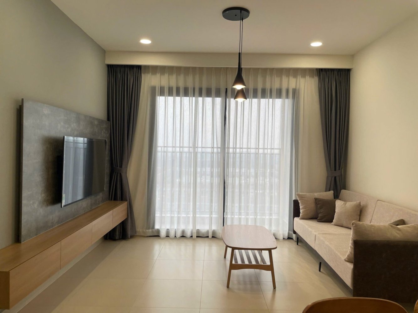 2 chambres condominium à louer à Thu Dau Mot, Binh Duong, Vietnam № 21016