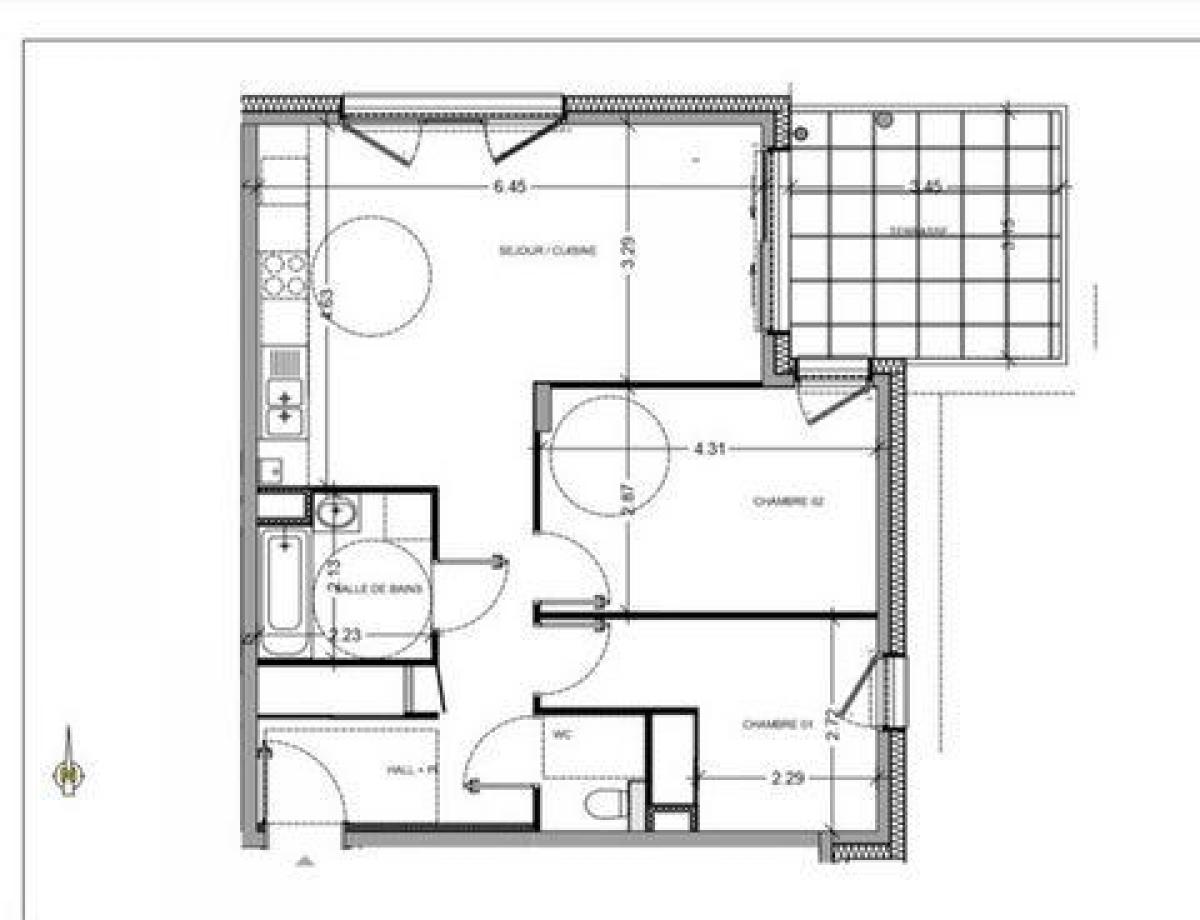 2 bedrooms Condo in Annemasse, France No. 31562