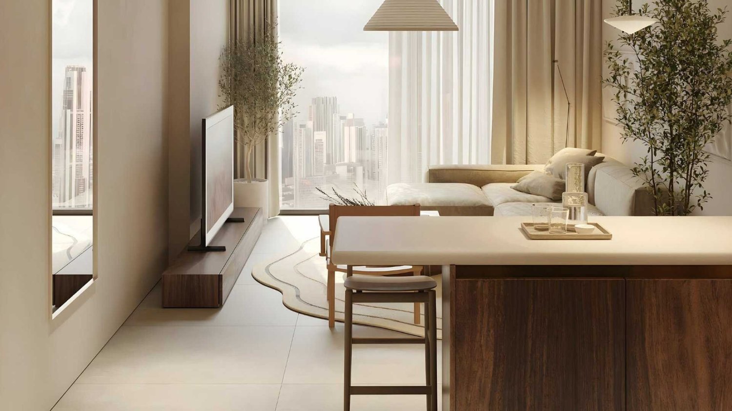  شقة في BINGHATTI CRESCENT, دائرة قرية جميرا, UAE 40.96متر مربع رقم 62793