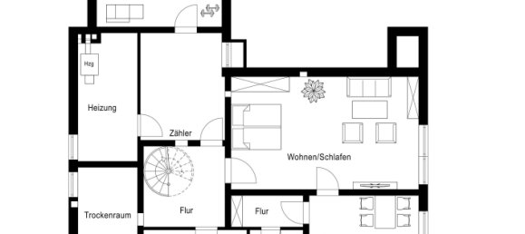 Дом с 3 спальнями в Фульда, Германия № 148164 3