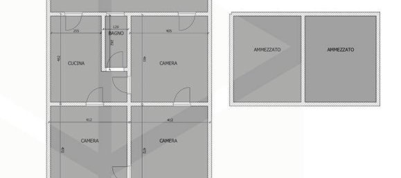 Квартира с 3 комнатами в Корато, Италия № 29329 15
