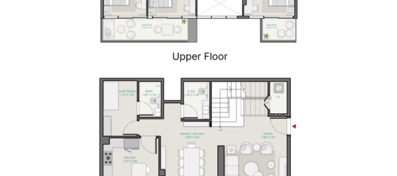 Квартира с 1 спальней в Дубай, ОАЭ № 121664 9