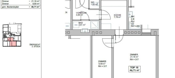 Apartamento de 2 habitaciónes en Meidling, Austria No. 257355 9
