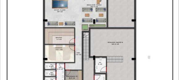 2-Zimmer Wohnung in Mahmutlar, Turkey, Nr. 10446 21