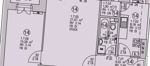 2-Zimmer Wohnung in Charlottenburg, Germany, Nr. 48602 26