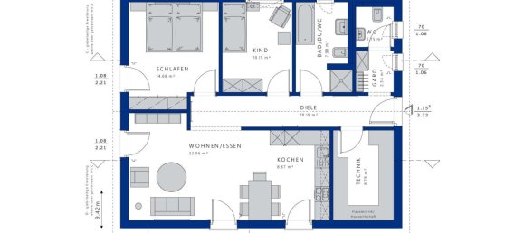 Bungalow de 4 divisões em Odenwaldkreis, Germany N.º 345634 2