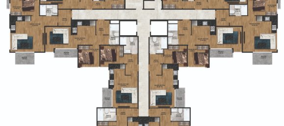 Apartment 2+1 in Alanya, Turkey No. 13117 13