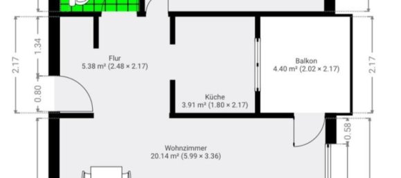 Apartamento T1 em Frankfurt am Main, Germany N.º 340346 11