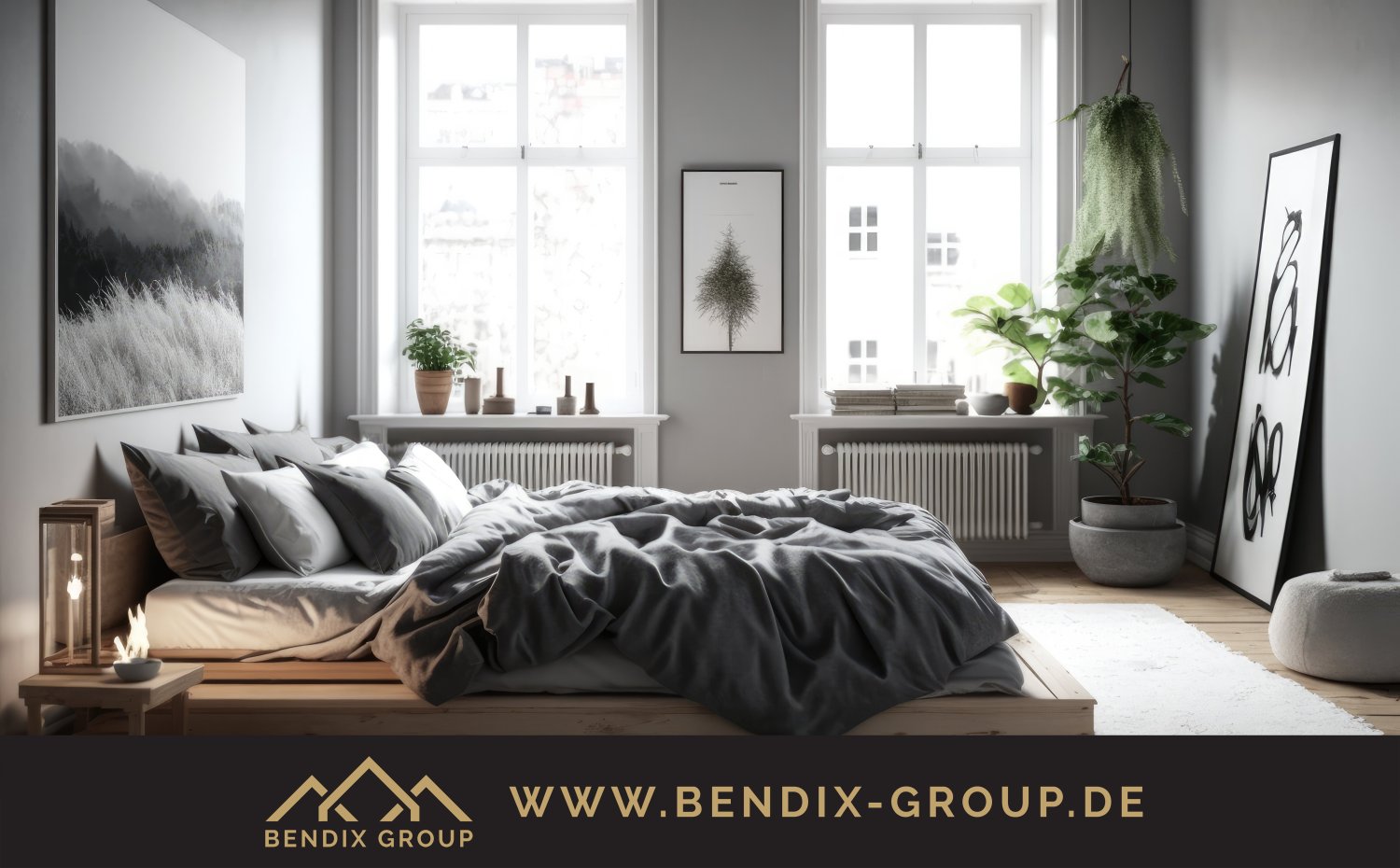 Квартира с 3 спальнями в Лейпциг, Германия № 85459