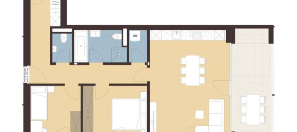 3 rooms Apartment in Wolfurt, Austria No. 160798 3