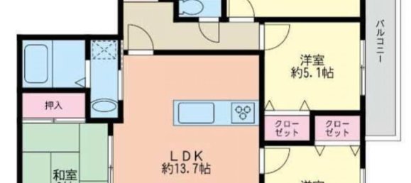 4 bedrooms Apartment in Fukuoka, Japan No. 4130 2