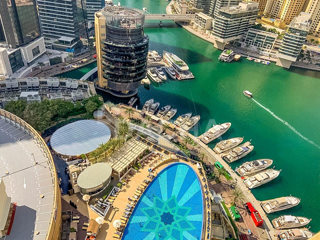 Студия в Дубай Марина, ОАЭ № 27123