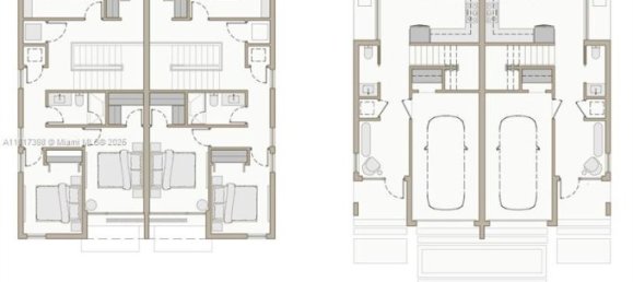 4 dormitorios dúplex en venta en Miami, Miami-Dade, Florida, USA № 614195 4