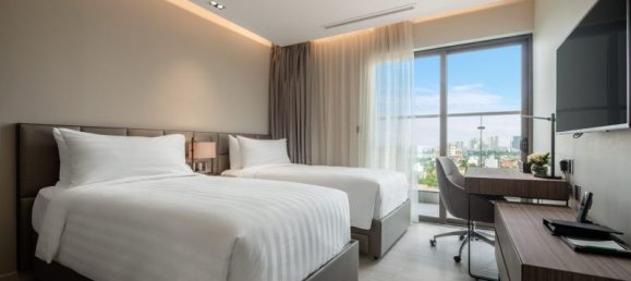 2 dormitorios apartamento en alquiler en Tay Ho, Ha Noi, Vietnam № 13640 3