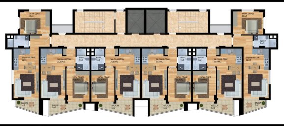 Apartment 1+1 in Avsallar, Turkey No. 31303 23
