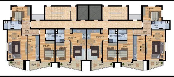 Apartment 1+1 in Avsallar, Turkey No. 31303 20