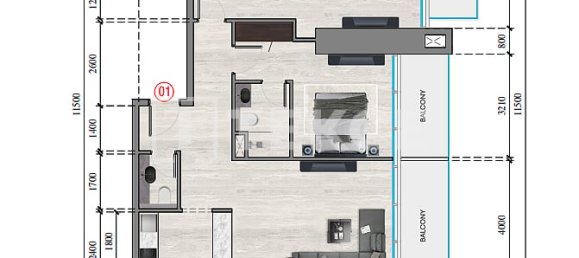 2 Schlafzimmer Wohnung in Jumeirah Village Circle, UAE, Nr. 97775 13