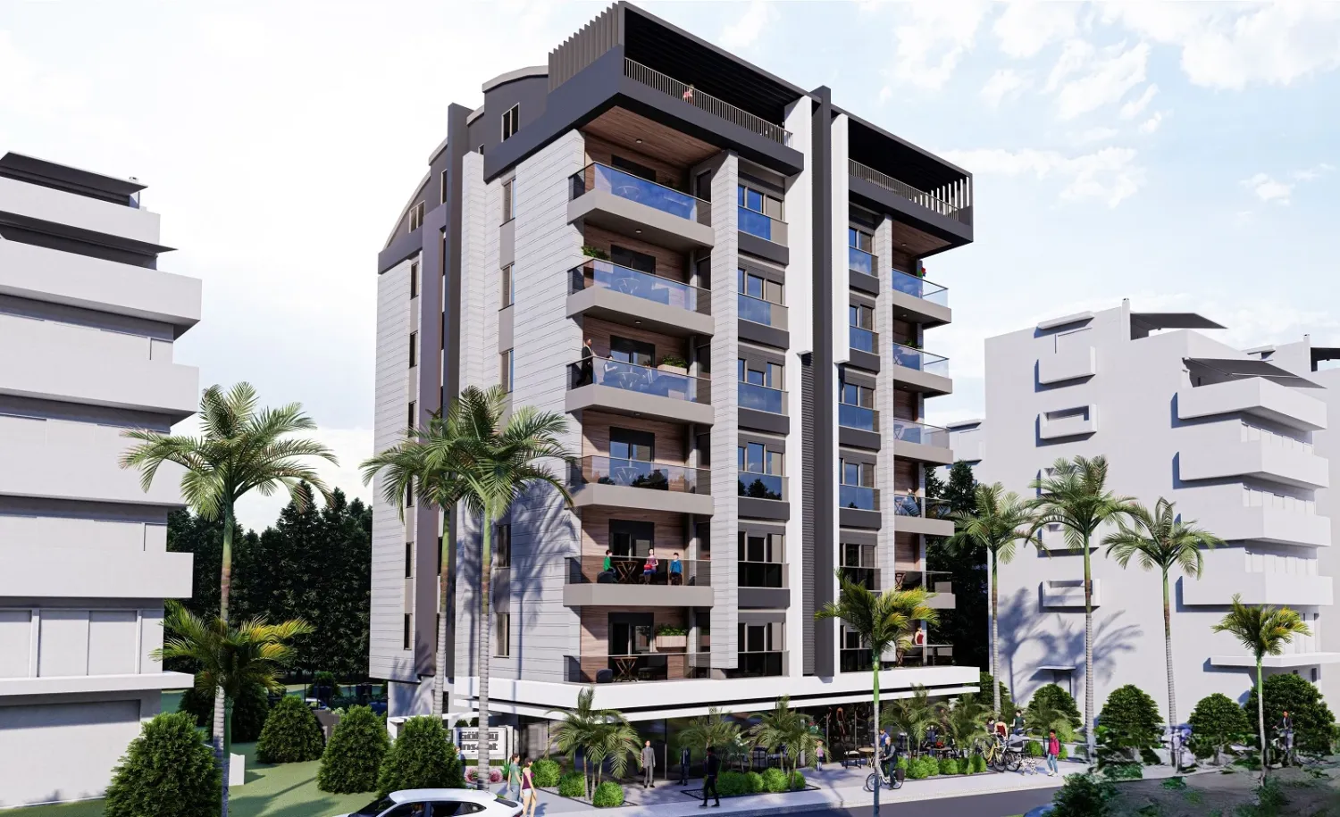 Квартира 3+1 в Мугла, Турция № 33428