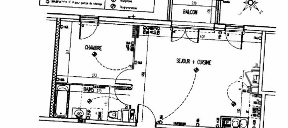 1 bedroom Apartment in Fondettes, France No. 302709 8