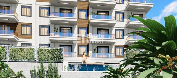 Квартира 1+1 в Аланья, Турция № 32145 4