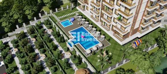 Квартира 1+1 в Аланья, Турция № 32145 3