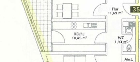 Квартира с 2 комнатами в Вайсензе, Германия № 12853 26