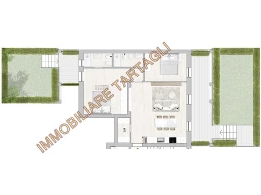 3 rooms Apartment in Florence, Italy No. 17697