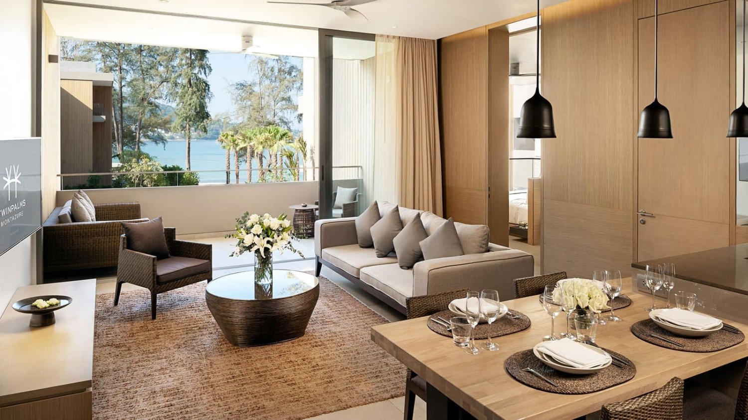 1 Schlafzimmer Eigentumswohnung in Twinpalms Residences Phuket, Thailand, Nr. 28227