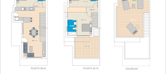 Villa de 3 dormitorios en Benijófar, Spain No. 6601 27