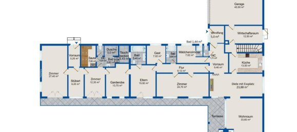 9-Zimmer Bungalow in Seewalchen am Attersee, Austria, Nr. 223400 20