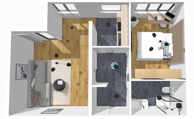 1 Schlafzimmer Wohnung in Reinickendorf, Germany, Nr. 348105