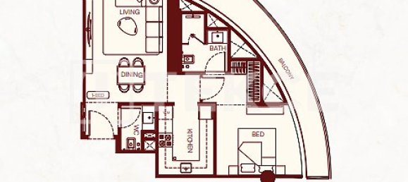 1 chambre appartement à vendre à Majan, Dubai, UAE № 203337 23