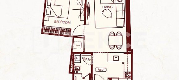 1 chambre appartement à vendre à Majan, Dubai, UAE № 203337 24