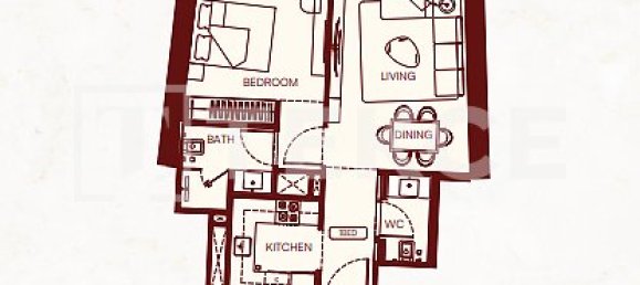 1 chambre appartement à vendre à Majan, Dubai, UAE № 203337 22