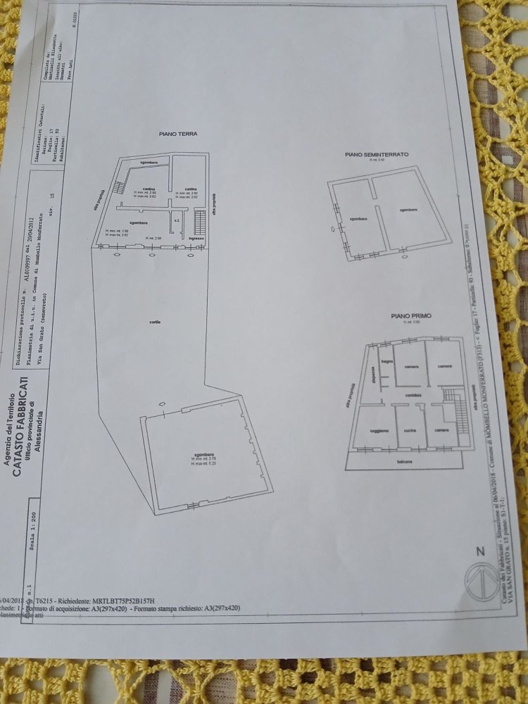 5 bedrooms House in Mombello Monferrato, Italy No. 334758