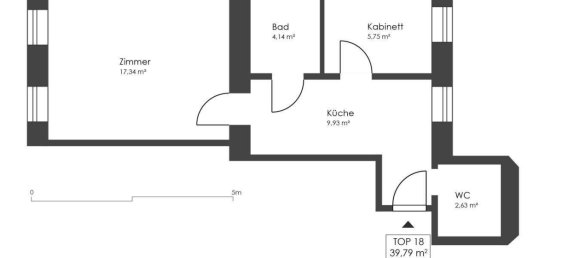 2 rooms Apartment in Favoriten, Austria No. 207465 8