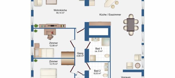 3 rooms Apartment in Wieden, Austria No. 260393 14