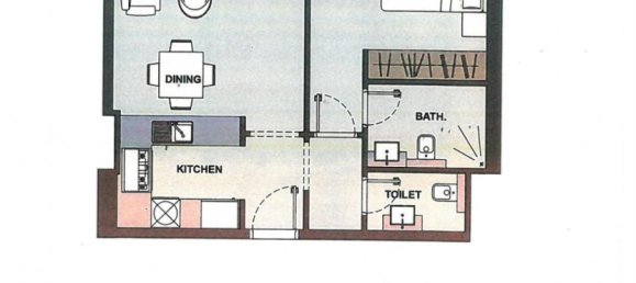 Apartamento de 2 dormitorios en ELYSEE HEIGHTS, Jumeirah Village Circle, UAE No. 60524 5