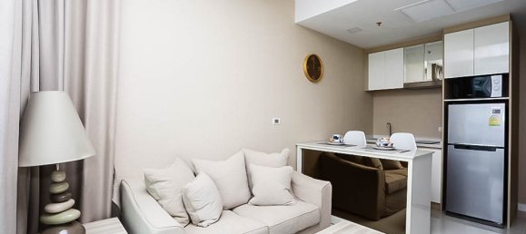 Кондоминиум  с 1 спальней в Банг Саре, Таиланд № 11998 3