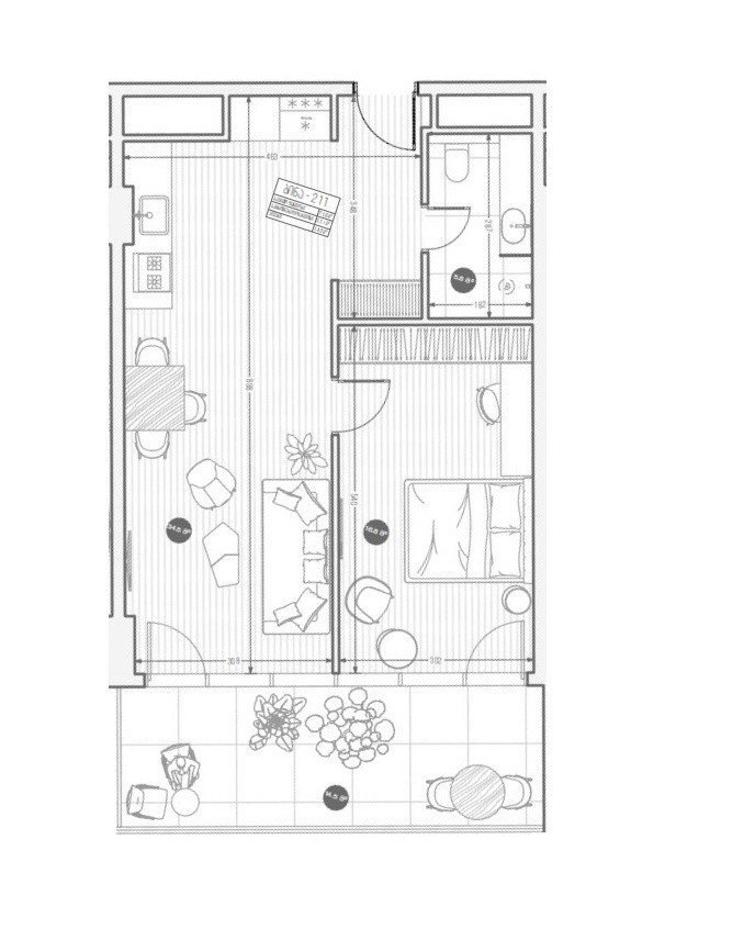 Studio à Tbilisi, Georgia No. 1390