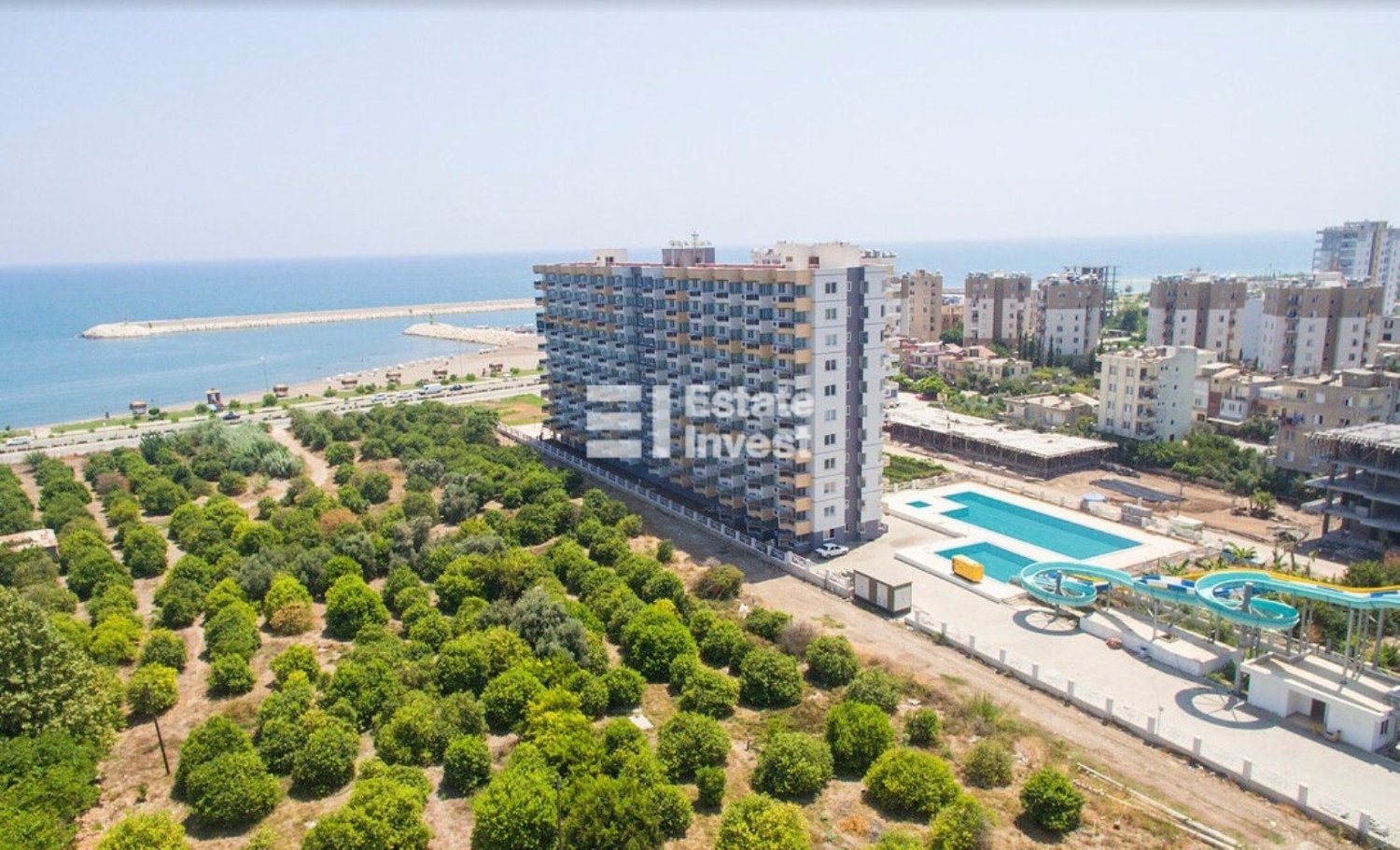 Apartamento 1+1 em Mersin, Turkey N.º 19817