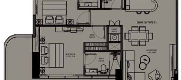 2 bedrooms Apartment in Majan, UAE No. 101940 12