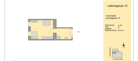 Studio in Favoriten, Austria No. 206508 8