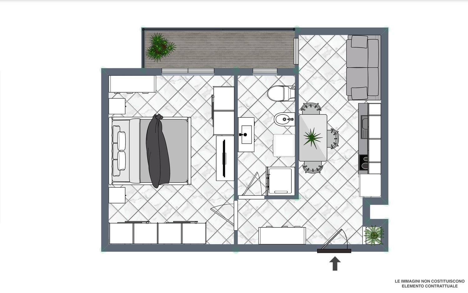 2 bedrooms Apartment in San Giuliano Milanese, Italy No. 382910